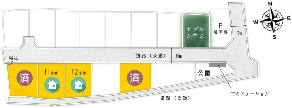 ザ・グランステージTOMATSURI区画図