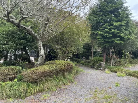 那珂川町矢又【7DK】お庭植栽（２０２６年９月撮影）