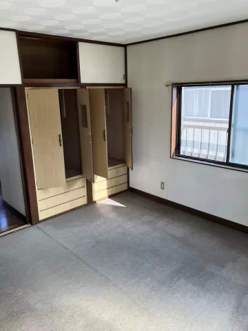 真岡市荒町三丁目【６K+店舗スペース】２階　洋室