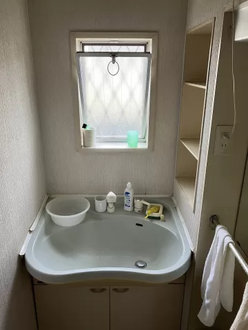 佐野市奈良渕町【5LDK】１Ｆ　洗面所　室内（2025年11月）撮影