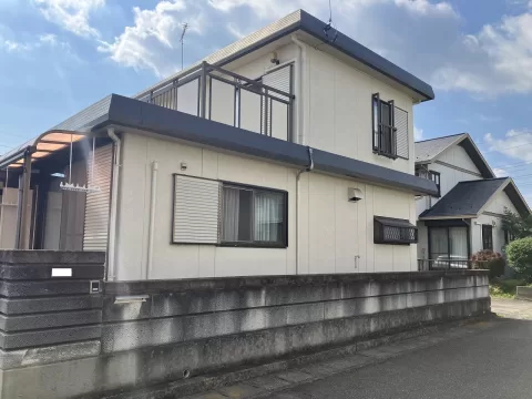大田原市薄葉【5LDK】東側より撮影現地外観　（２０２６年７月）撮影