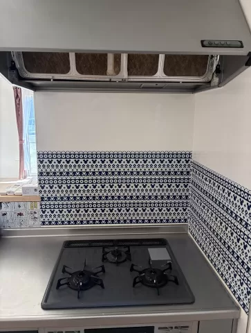 大田原市本町二丁目【4LDK】ガスコンロ　室内（２０２６年３月）撮影