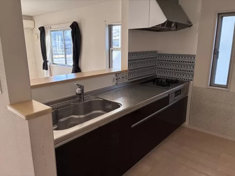 大田原市本町二丁目【4LDK】キッチン　室内（２０２６年３月）撮影