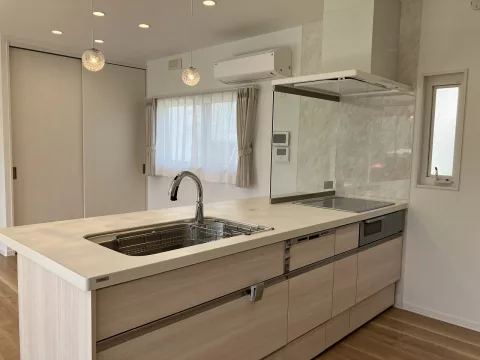 宇都宮市インターパーク二丁目【3LDK＋S】キッチン　（2023年4月撮影）