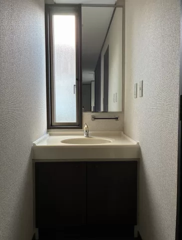 大田原市実取【4LDK+書斎】2F　洗面台