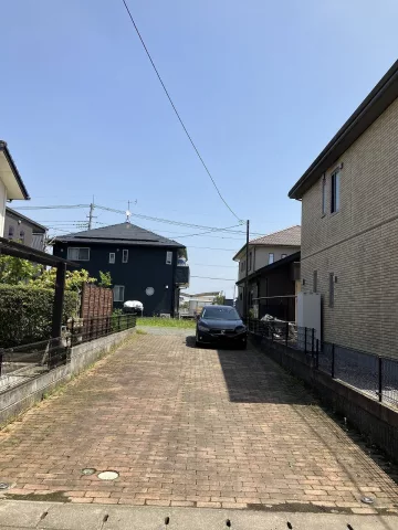 宇都宮市インターパーク二丁目【3LDK＋S】現地進入口　※街並みを含む　（2023年4月撮影）