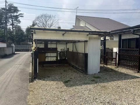那須塩原市豊浦南町【5K】庭　（2026年4月）撮影　 ※街並みを含む