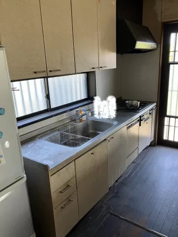 栃木市藤岡町部屋【6LDK】1Ｆ　キッチン　室内（2026年5月）撮影