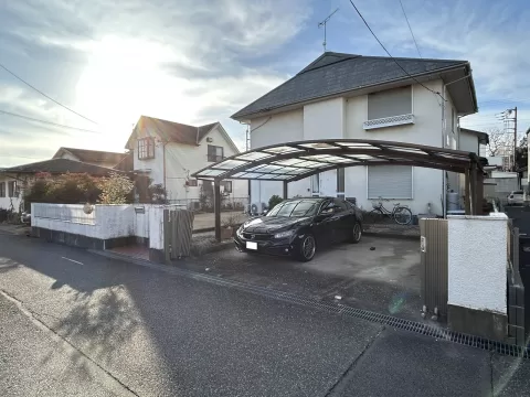 下都賀郡壬生町緑二丁目【土地】東側より撮影現地土地　※街並み含む