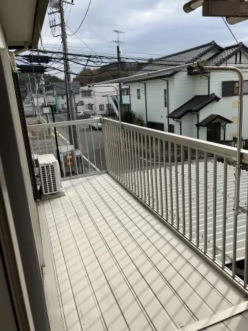 佐野市奈良渕町【5LDK】バルコニー　現地（2025年11月）撮影