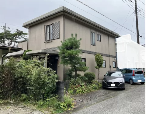 日光市所野【5LDK】北側より撮影現地外観 ※街並み含む　（2026年8月）撮影