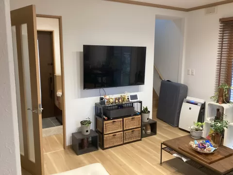 宇都宮市立伏町【3LDK】リビング①