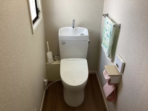 佐野市新吉水町【5LDK】2F　トイレ　室内（2026年6月）撮影