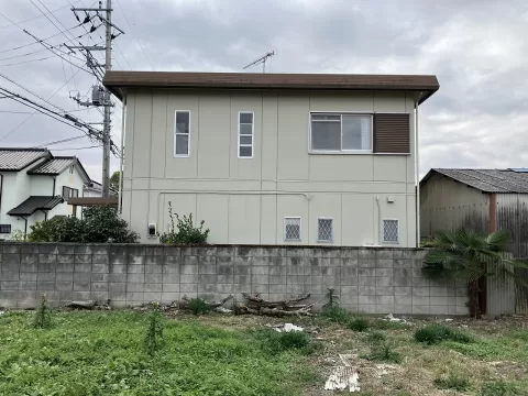 佐野市奈良渕町【5LDK】北側より撮影現地外観　現地（2025年11月）撮影