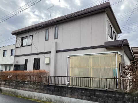 宇都宮市細谷町【5LDK】北側より撮影現地外観