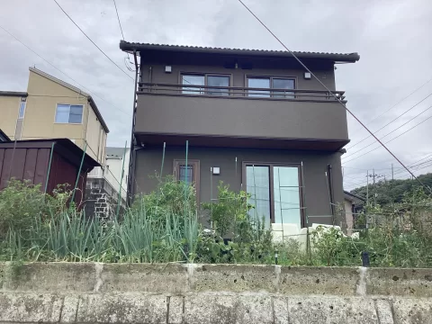 宇都宮市立伏町【3LDK】北側より現地（2025年10月）撮影 ※街並み含む