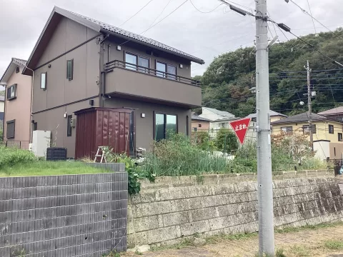 宇都宮市立伏町【3LDK】北東側より現地（2025年10月）撮影 ※街並み含む