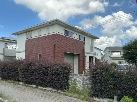 宇都宮市西刑部町【4LDK】南西側より撮影外観　（2026年7月撮影)