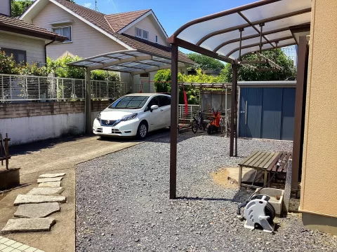 古河市尾崎【4LDK】敷地内現地写真 （2026年5月）撮影 ※街並みを含む