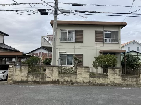 佐野市奈良渕町【5LDK】東側より撮影現地外観　現地（2025年11月）撮影