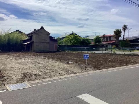 大田原市住吉町一丁目【土地】現地土地　※街並み含む