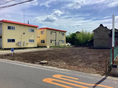 大田原市住吉町一丁目【土地】現地土地　※街並み含む