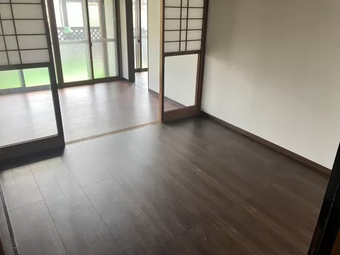 那須塩原市豊浦南町【5K】洋室３　現地（2026年4月）撮影　