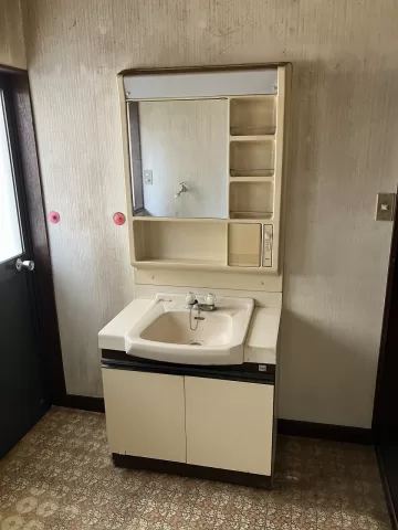 真岡市荒町三丁目【６K+店舗スペース】洗面台