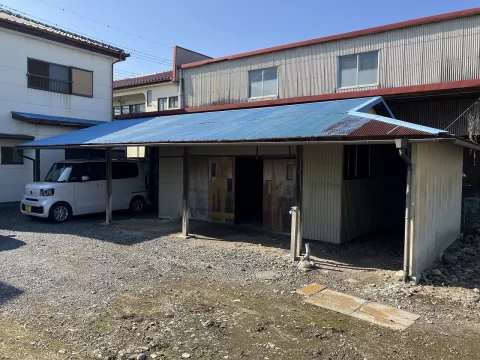 真岡市荒町三丁目【６K+店舗スペース】納屋