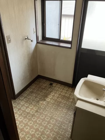 真岡市荒町三丁目【６K+店舗スペース】脱衣所