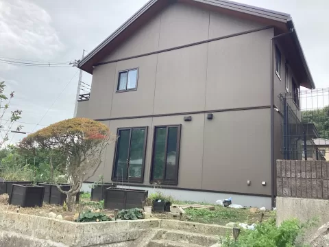 宇都宮市立伏町【3LDK】西側より現地（2025年10月）撮影 ※街並み含む