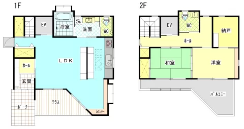 宇都宮市日の出一丁目【中古】間取り図　※図面と現況が異なる場合は、現況優先となります。