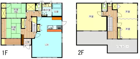 宇都宮市細谷町【5LDK】間取り図　※図面と現況が異なる場合は、現況優先となります。