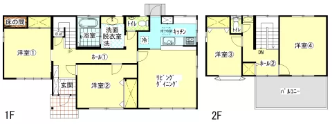 間取り図　※図面と現況が異なる場合には、現況優先となります。